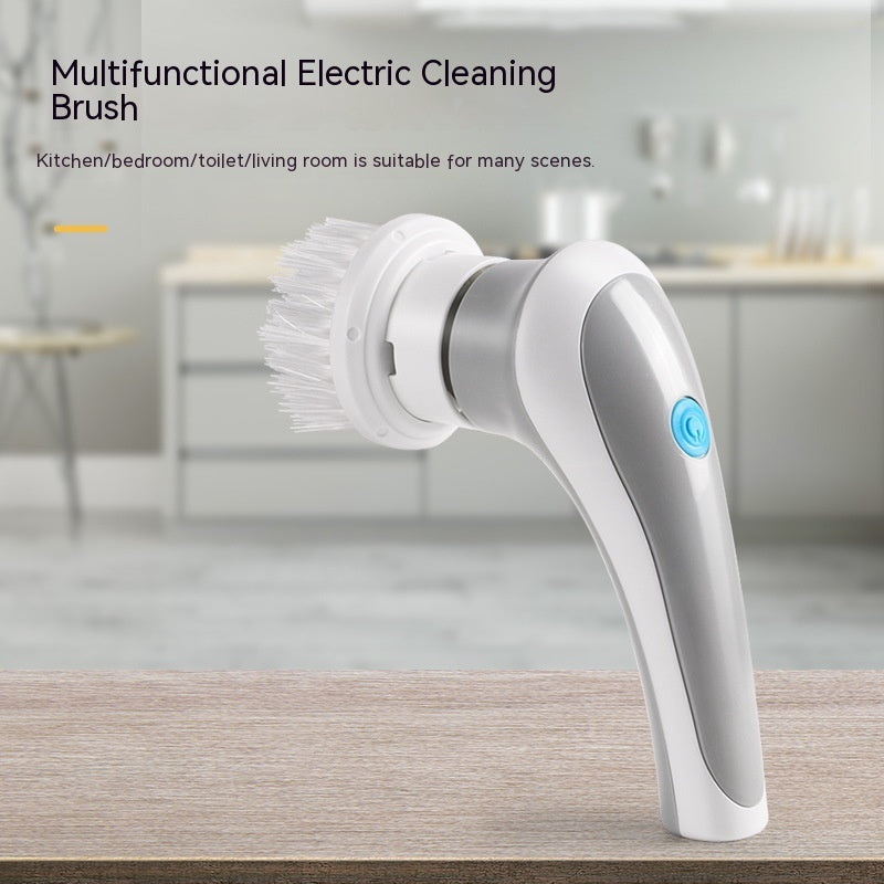 Electric Cleaning Brush – 4-in-1 Cordless Scrubber