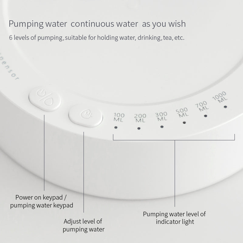 Rechargeable Electric Water Bottle Dispenser