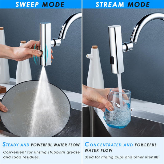 360° Rotating Waterfall Faucet Nozzle